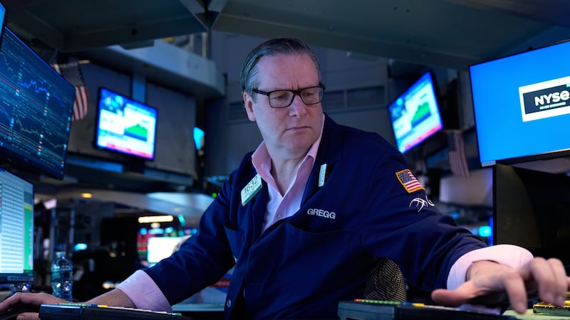 Un corredor bursátil en la sede de la Bolsa de Valores de Nueva York, el 10 de marzo del 2026....