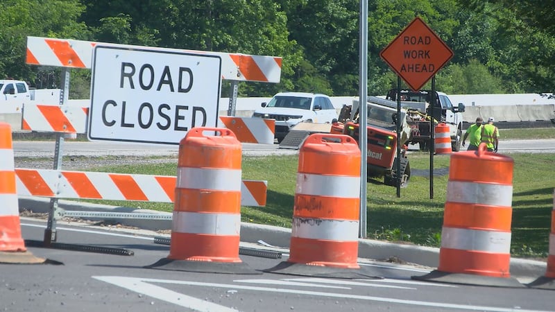 I-59 NB ramps at N Chalkville Rd closed for construction