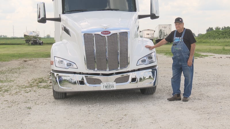 He’s been driving semi-trailers for over 70 years, something his fellow truckers are trying to...