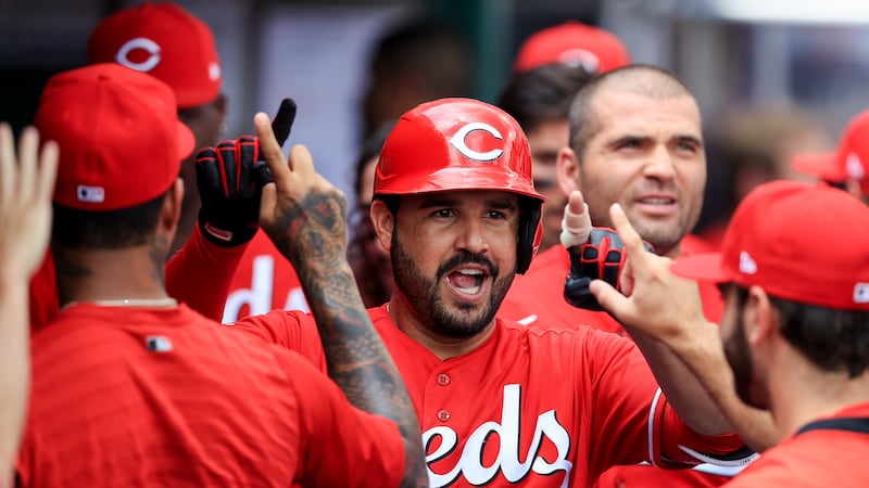 Eugenio Suárez, el venezolano que juega con los Rojos de Cincinnati como tercera base, ha...