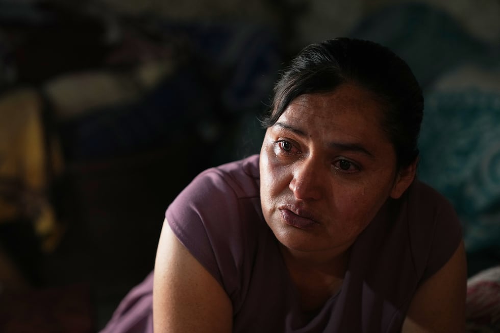 Mirsy Maricela Alva Lopez, una migrante guatemalteca que fue separada de su hijo Ederson en...
