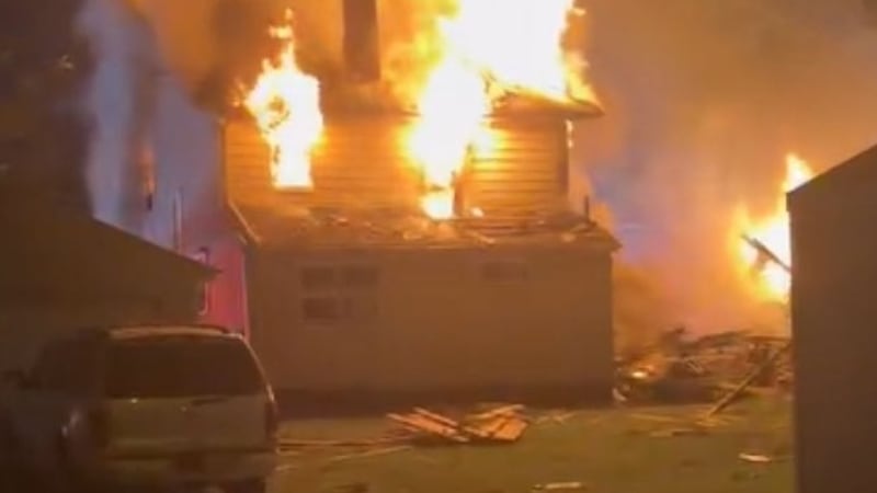 Emergency crews responding to house explosion in Canton