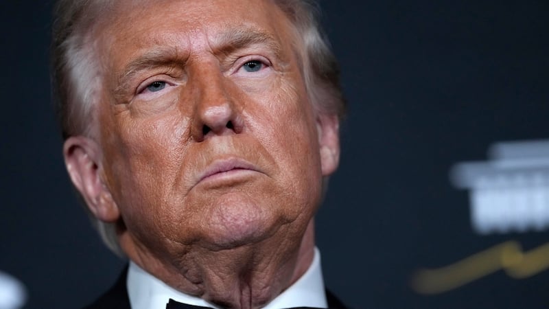 El presidente estadounidense Donald Trump en la ceremonia de premios del Centro Kennedy en...