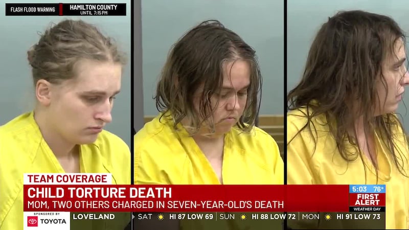 Imágenes de las 3 personas sospechosas en el asesinato de William Evans de 7 años.